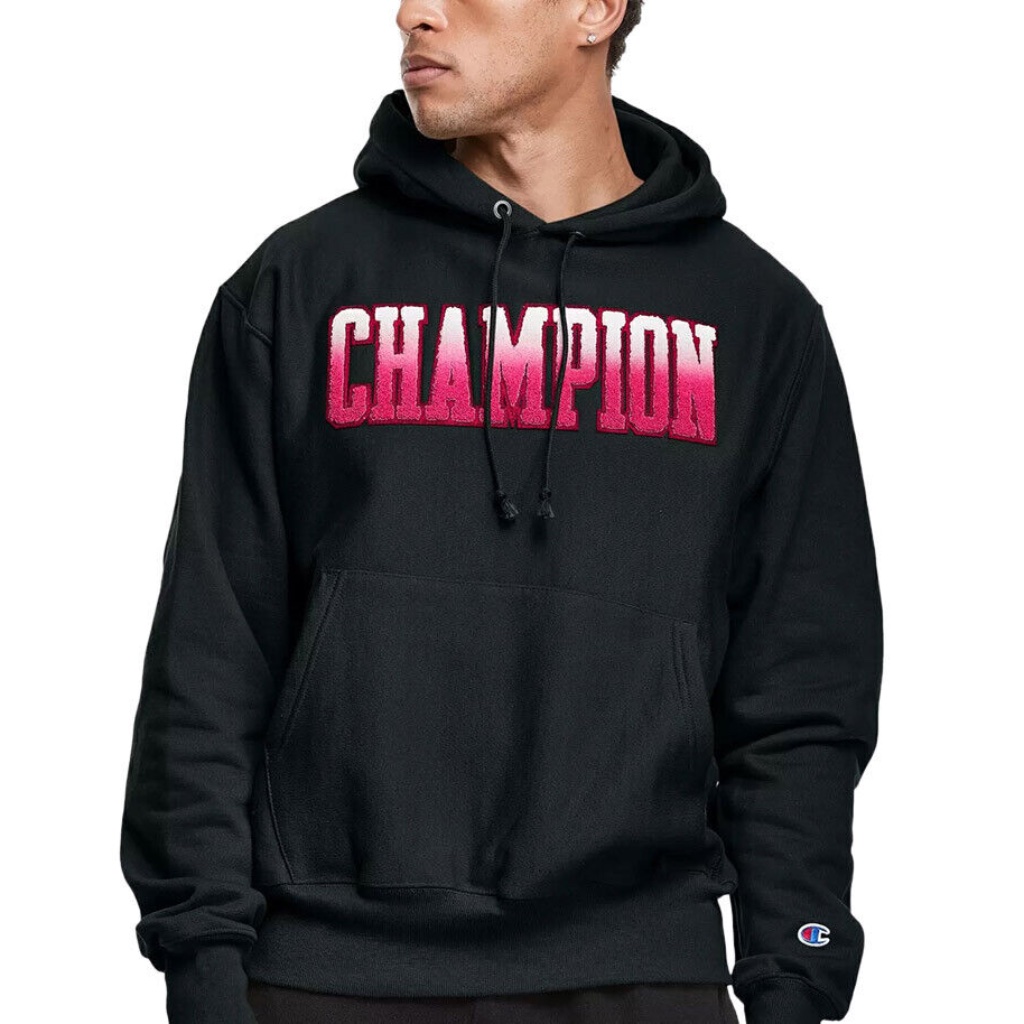 Champion Chenille Reverse Weave Pullover Mens Hoodie